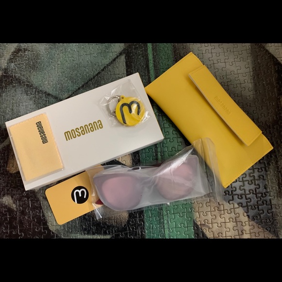 Mosanana Red Frame Red Tinted Sunglasses - Picture 2 of 2